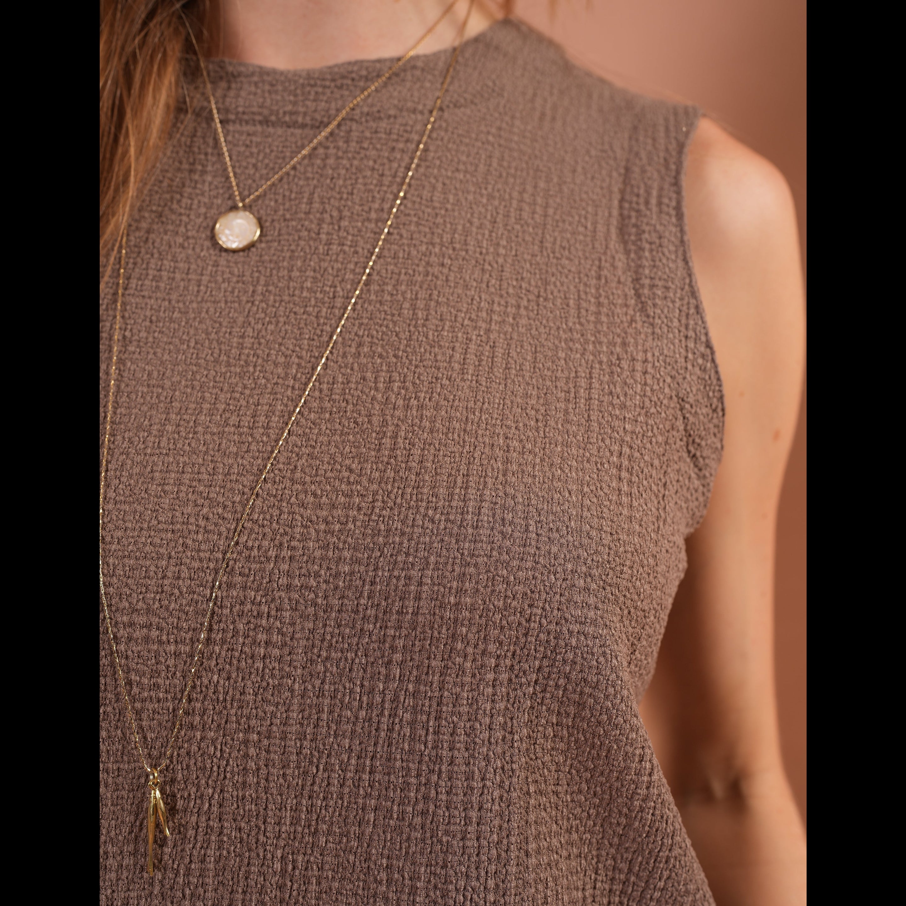 BLUSA OMARA TABACO