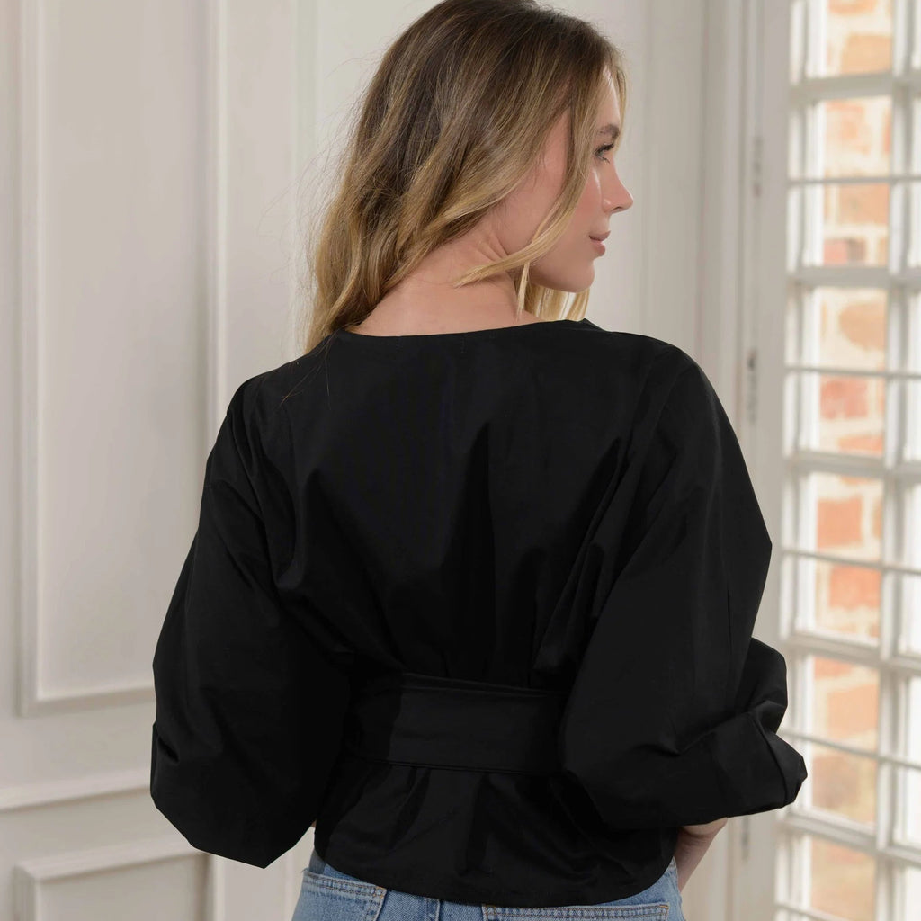 BLUSA SUNSET BALI NEGRA