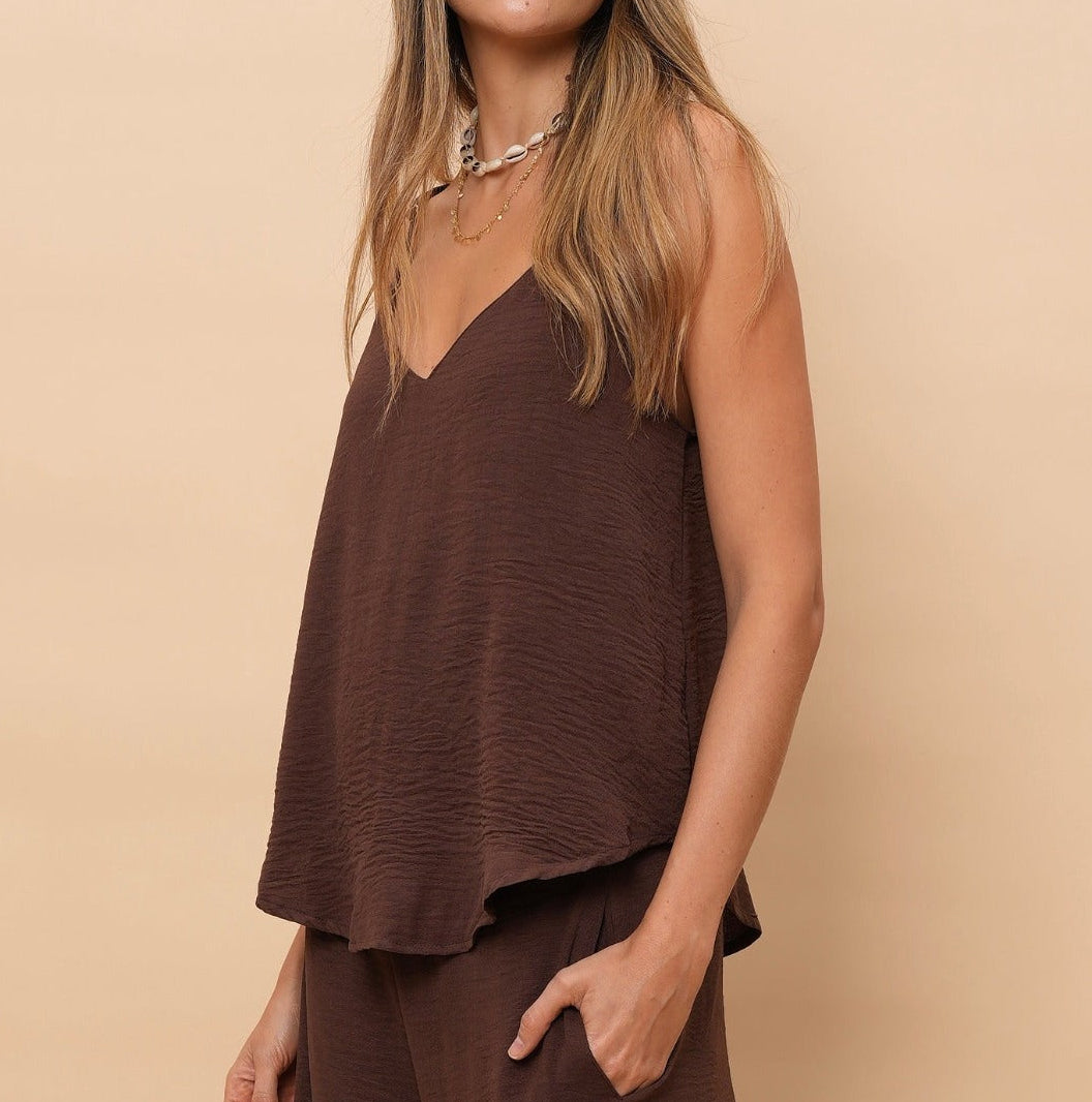 BLUSA ELSA CHOCOLATE