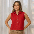BLUSA MORA ROJO