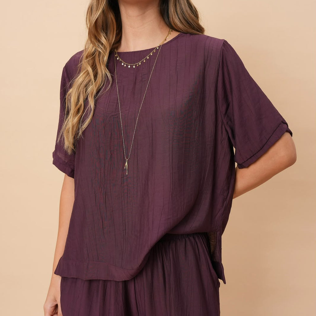 BLUSA ZAIRA VINO