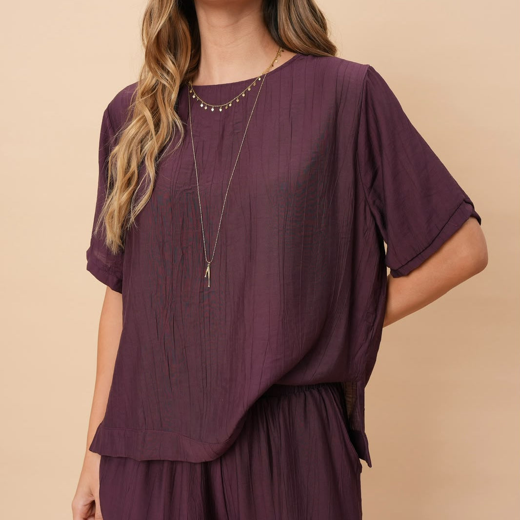 BLUSA ZAIRA VINO