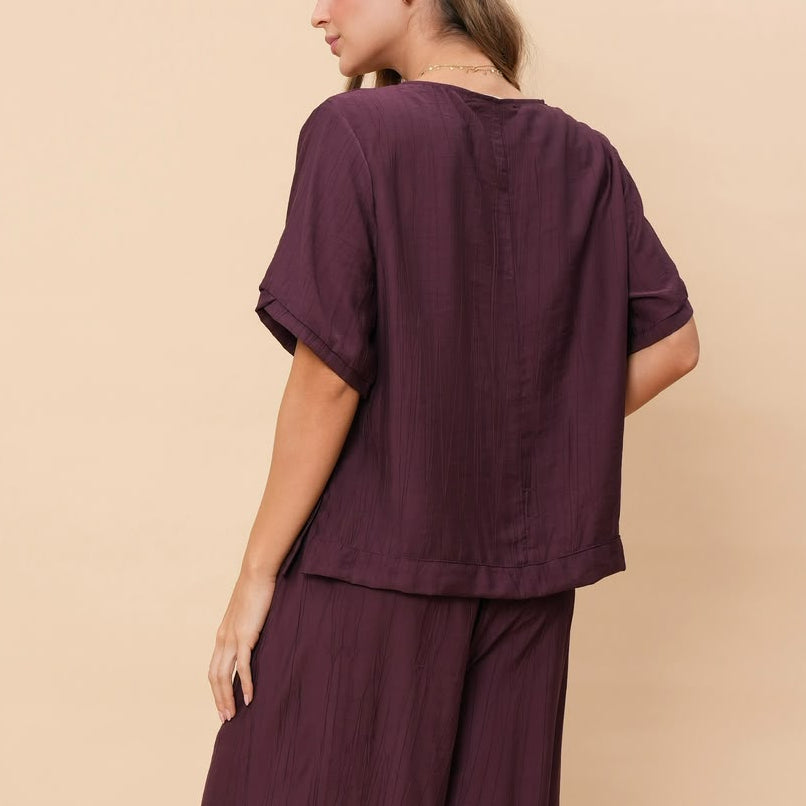 BLUSA ZAIRA VINO