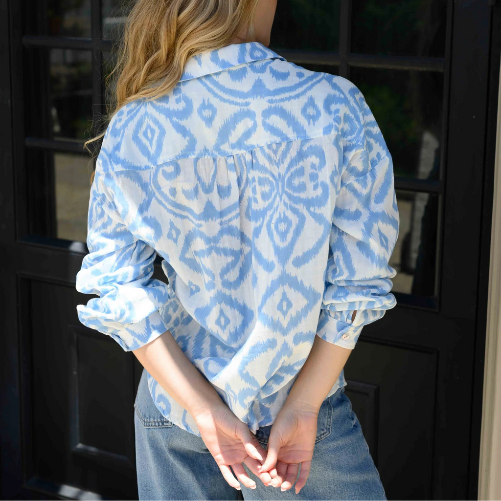 CAMISA CRISTINA CIELO
