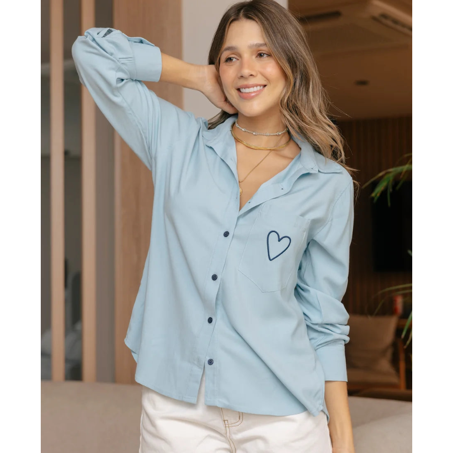 CAMISA TOKIO AZUL