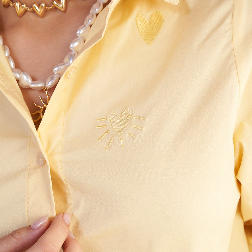 CAMISA CUPIDO AMARILLA