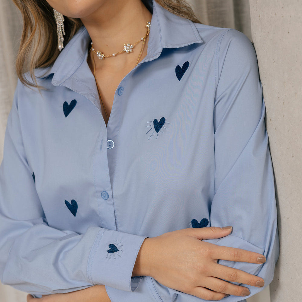 CAMISA CUPIDO AZUL