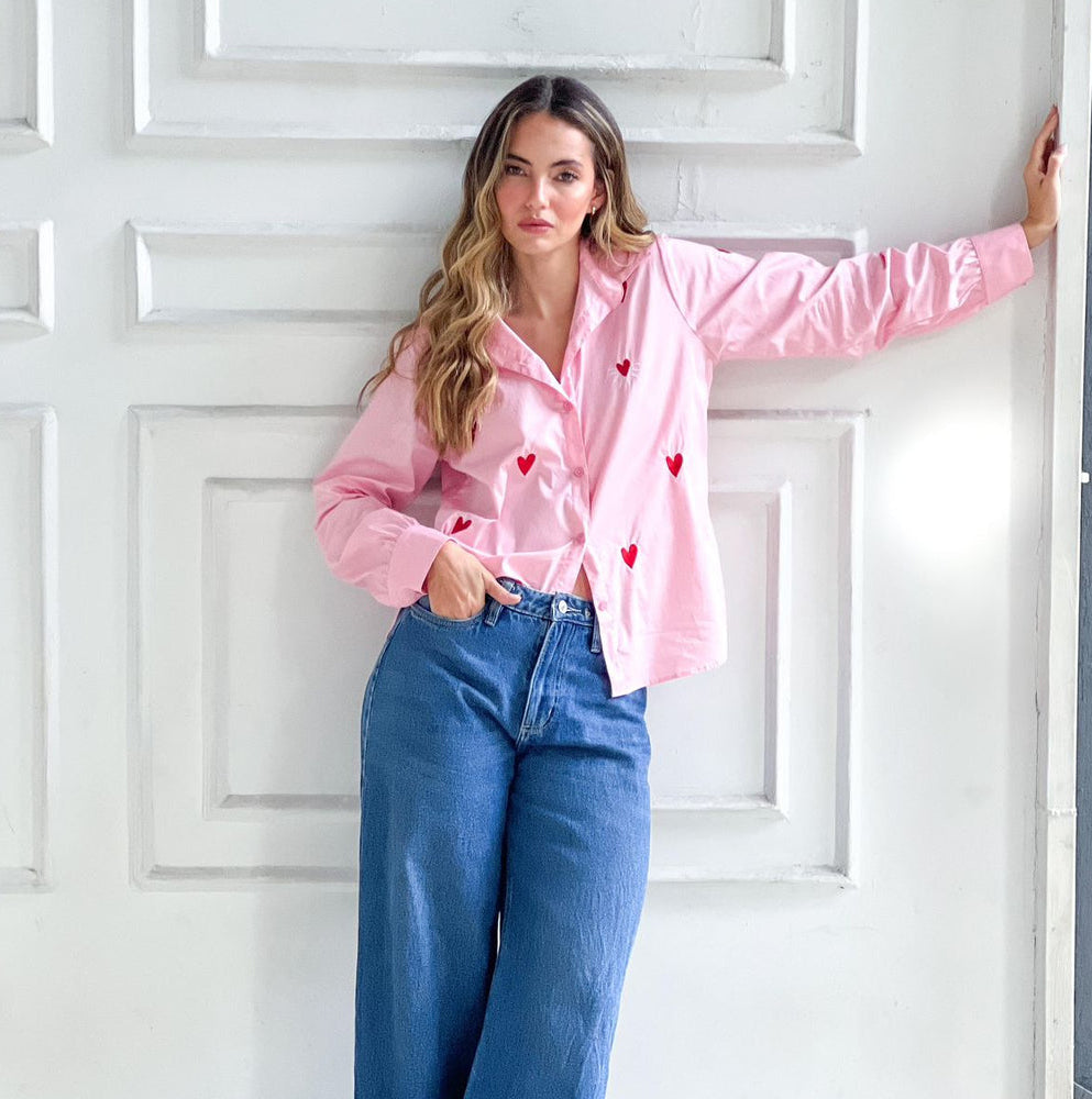 CAMISA CUPIDO ROSA