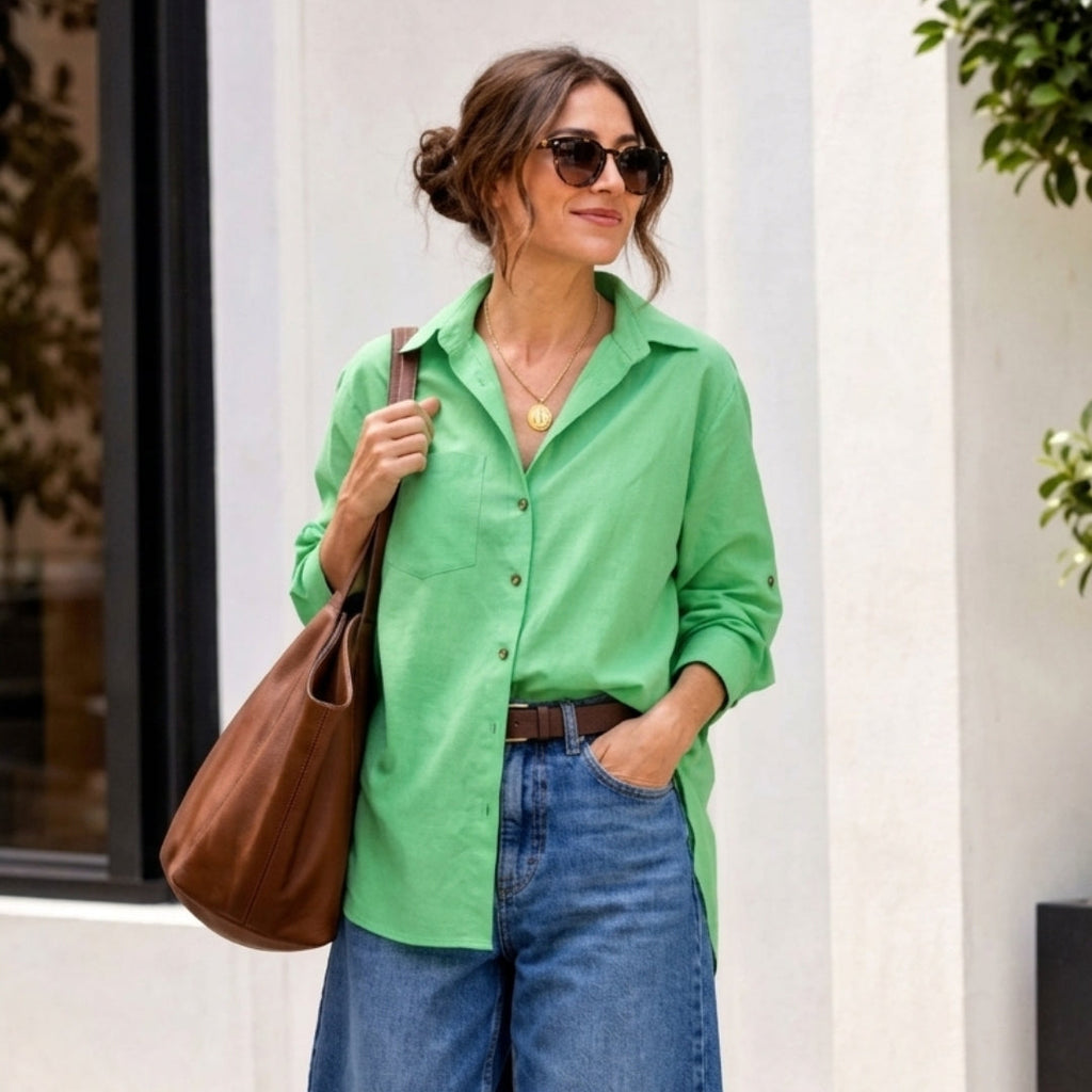 CAMISA MALY VERDE