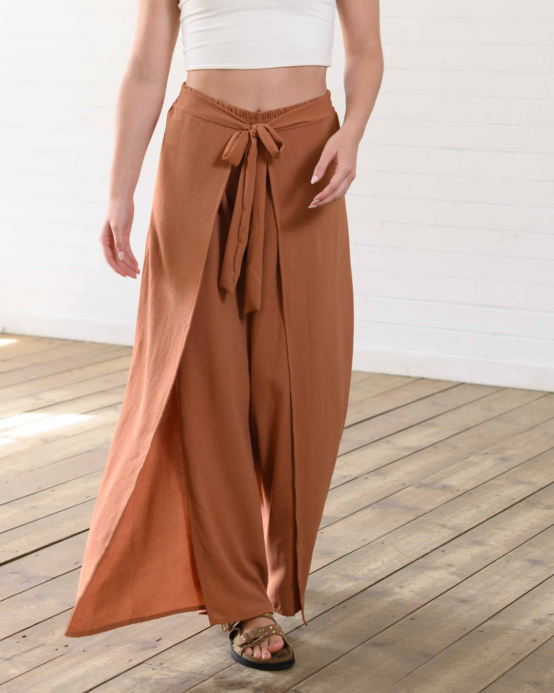 PANTALON PAULINA PLANE MOCA