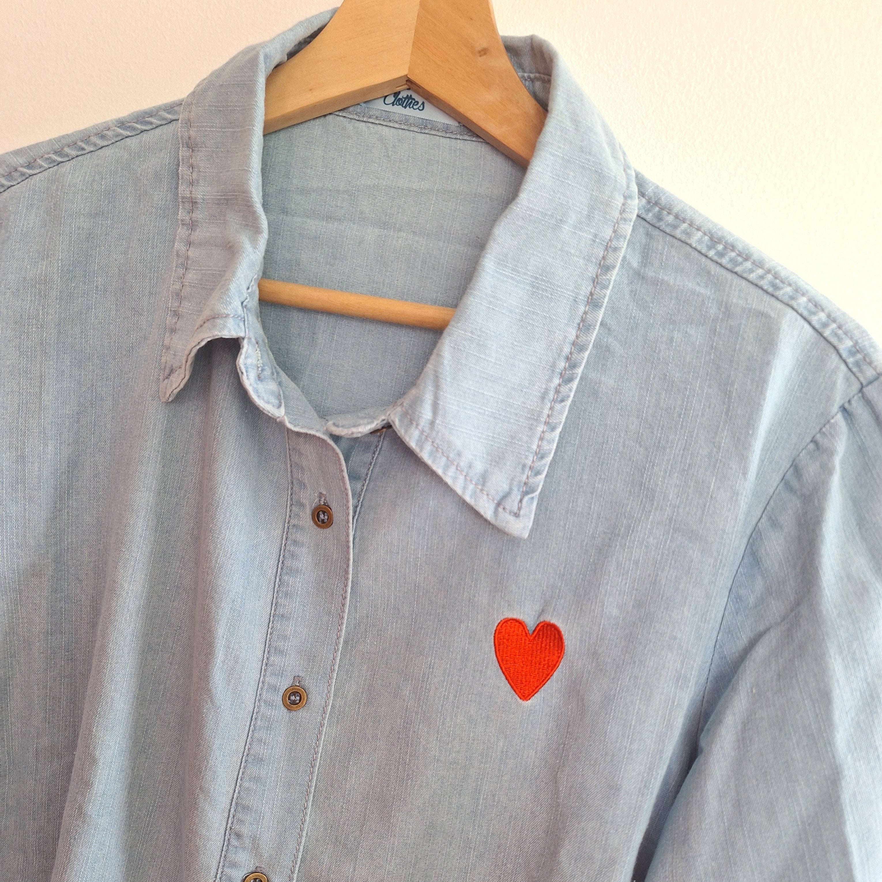 CAMISA RED HEART