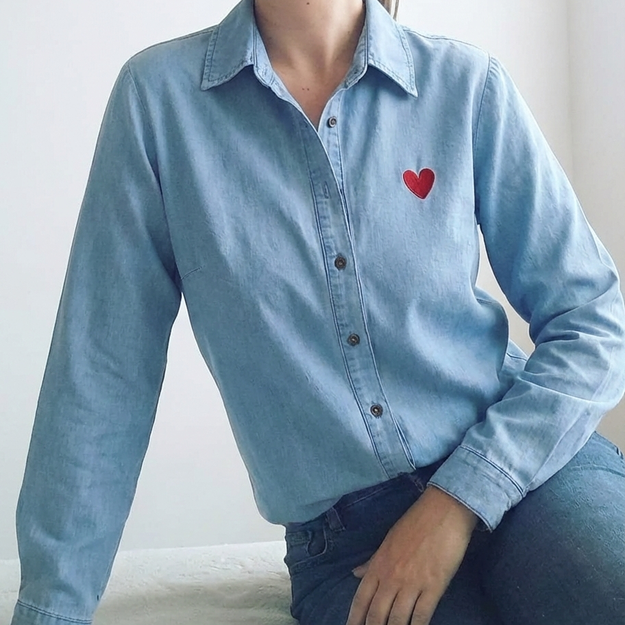 CAMISA RED HEART