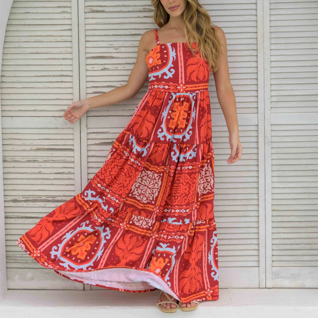 VESTIDO LARGO LILY ETNIA