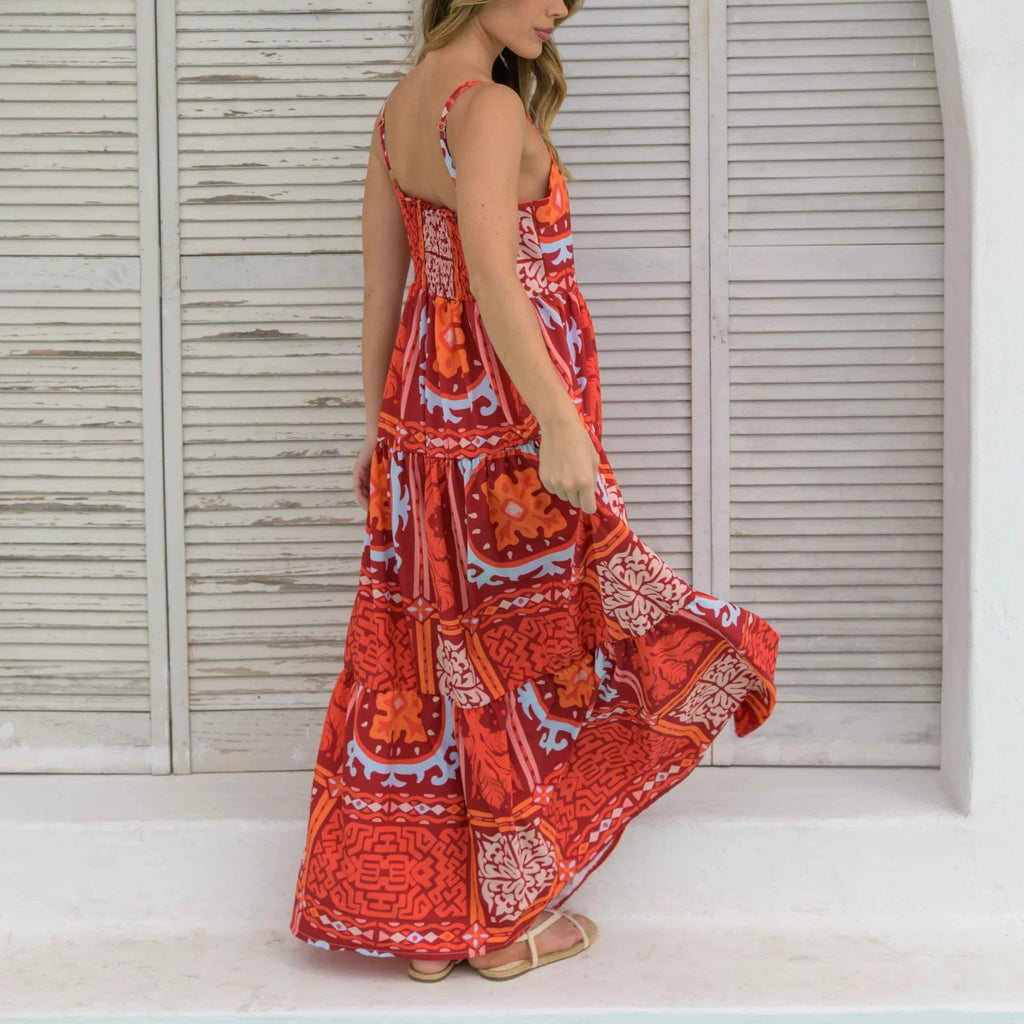 VESTIDO LARGO LILY ETNIA