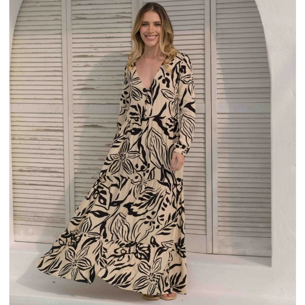 VESTIDO NEVADA LIA NEGRO