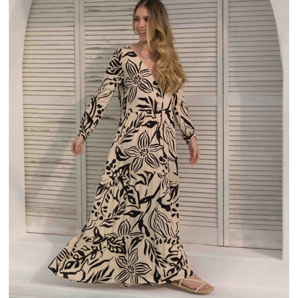 VESTIDO NEVADA LIA NEGRO