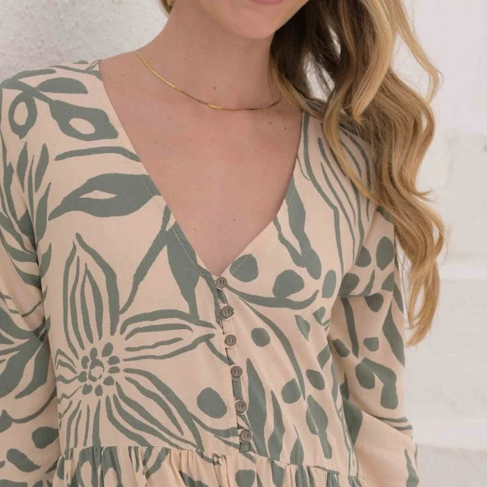 VESTIDO NEVADA LIA VERDE