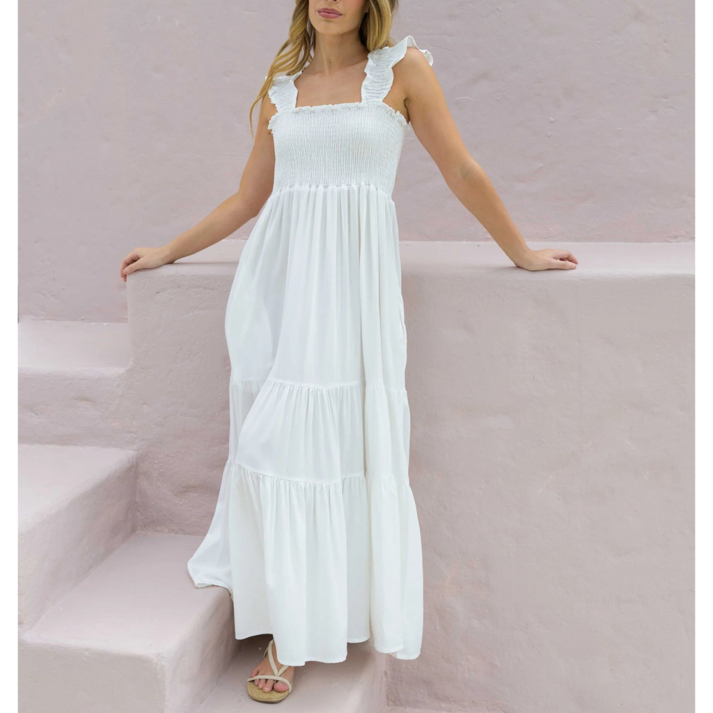VESTIDO SALLY PLANE MARFIL