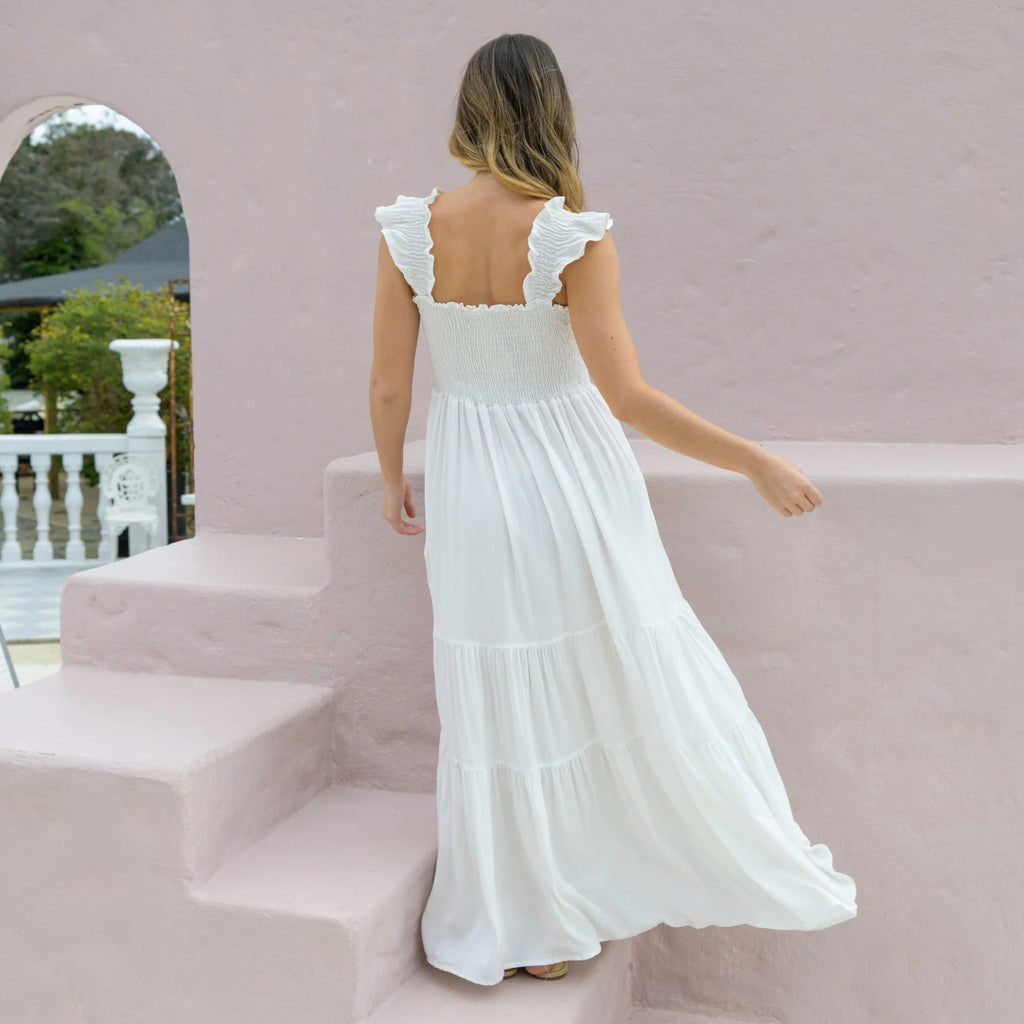 VESTIDO SALLY PLANE MARFIL