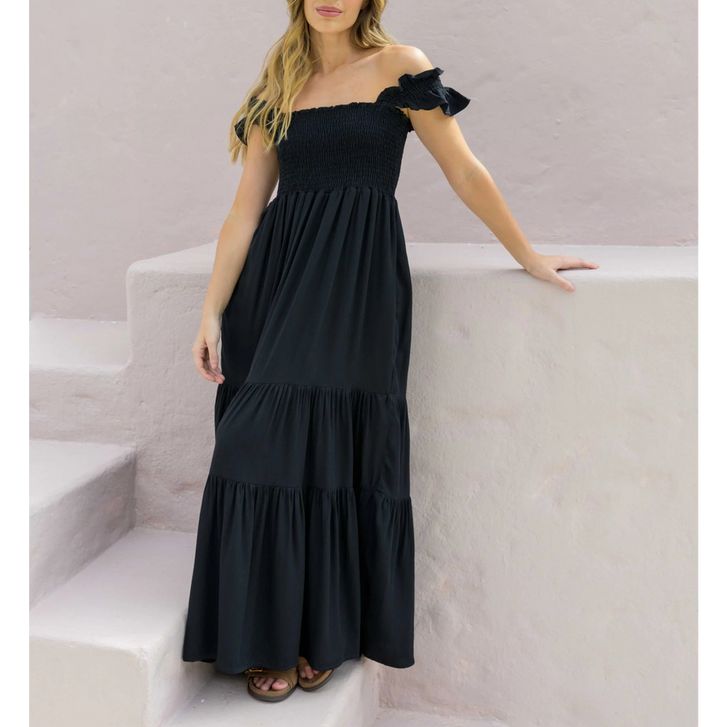 VESTIDO SALLY PLANE NEGRO