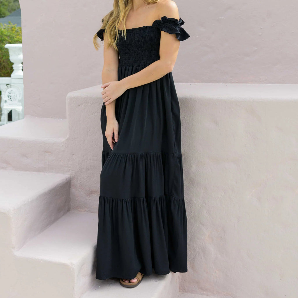 VESTIDO SALLY PLANE NEGRO