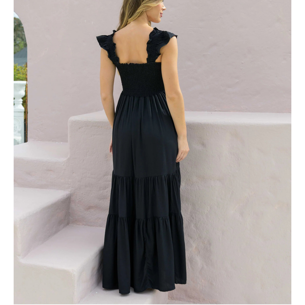 VESTIDO SALLY PLANE NEGRO