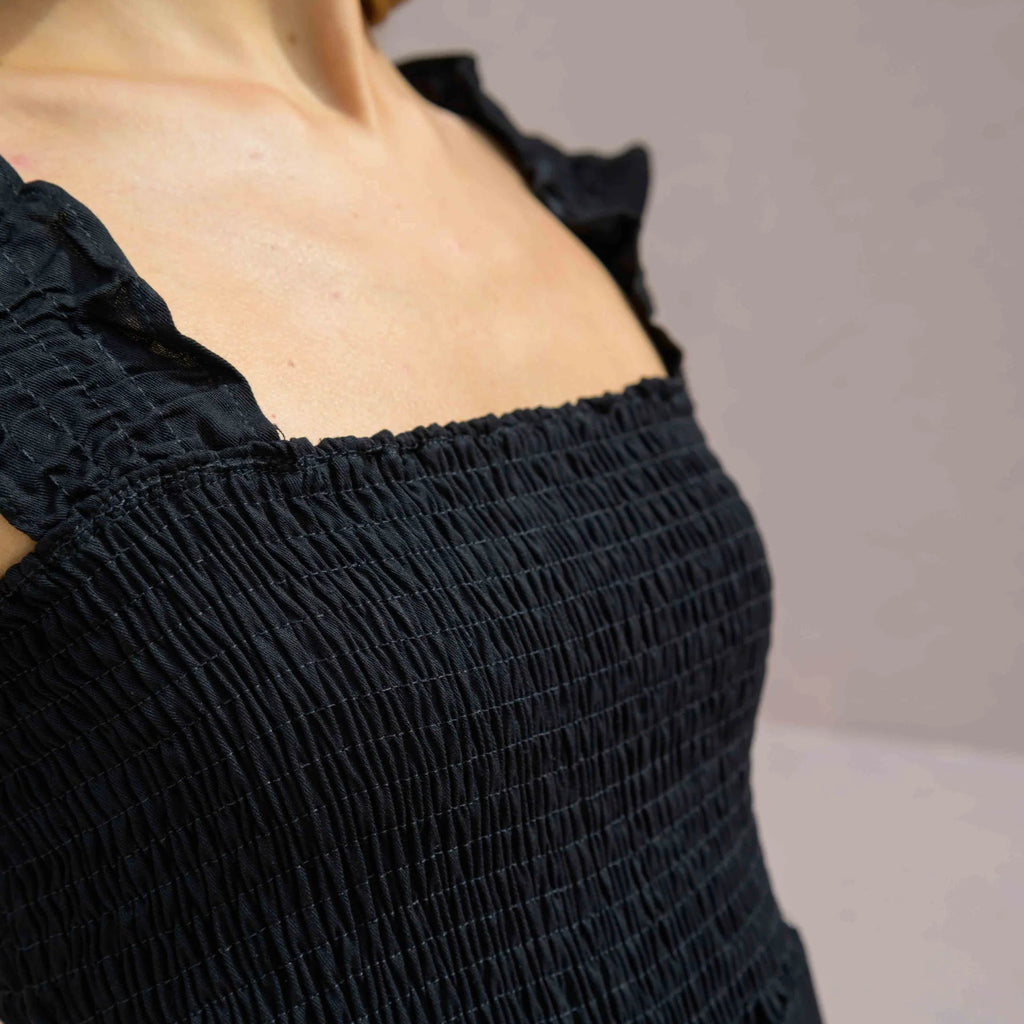 VESTIDO SALLY PLANE NEGRO