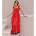 VESTIDO SALLY PLANE RED