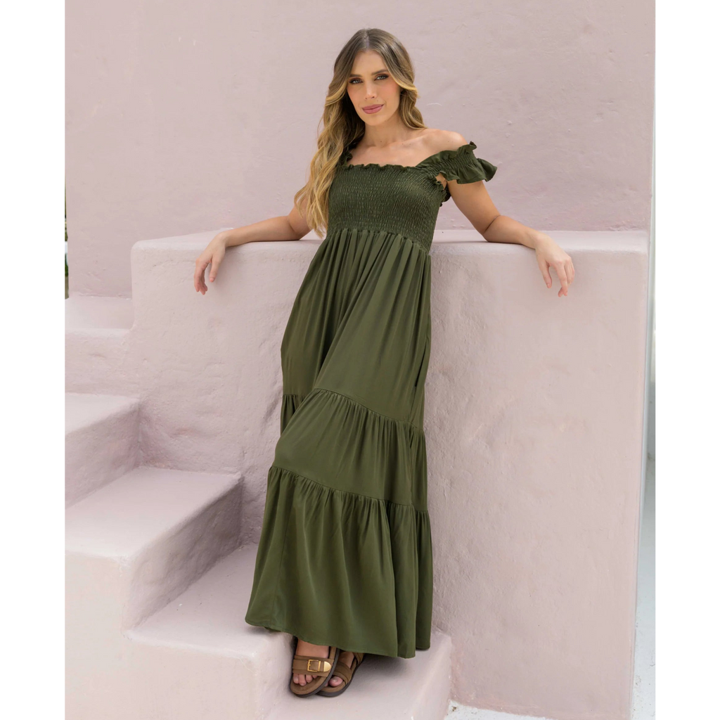 VESTIDO SALLY PLANE VERDE