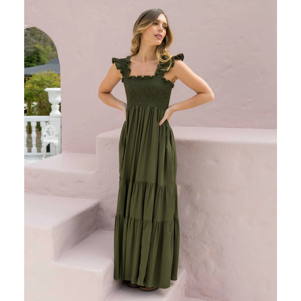 VESTIDO SALLY PLANE VERDE