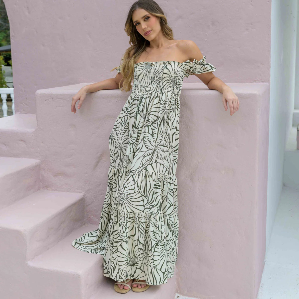 VESTIDO SALLY SHELL VERDE