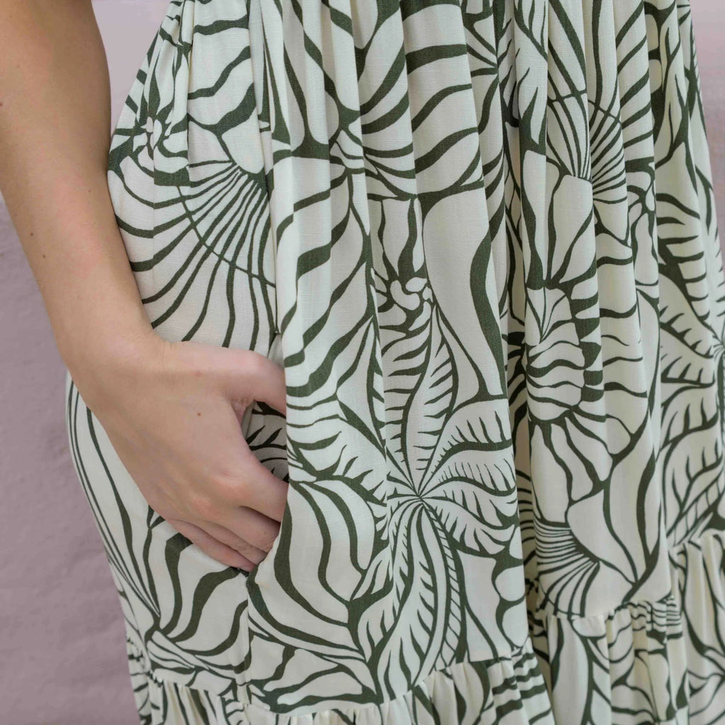 VESTIDO SALLY SHELL VERDE