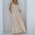 VESTIDO LARGO DANNA FLORES