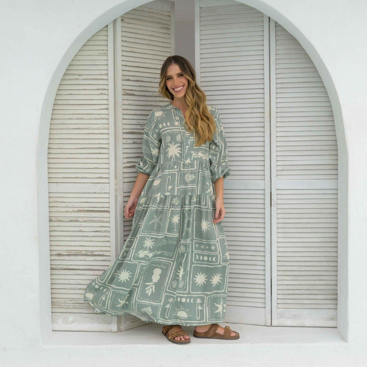 VESTIDO ELOISA NATURA 🌿✨