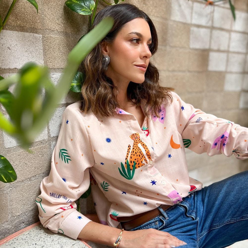 CAMISA LEOPARDO 🐆✨