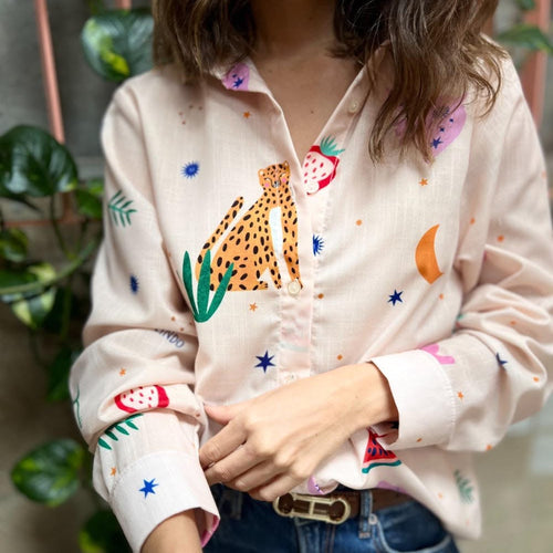 CAMISA LEOPARDO 🐆✨